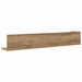 Rafturi perete 2 buc., stejar artizanal, 100x16,5x16,5 cm, lemn - WALTI WALTI