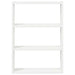 Raft de perete, alb, 43x9x60 cm, lemn prelucrat - WALTI WALTI