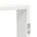 Raft de perete, alb, 43x9x60 cm, lemn prelucrat - WALTI WALTI