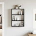 Raft de perete, negru, 43x9x60 cm, lemn prelucrat - WALTI WALTI