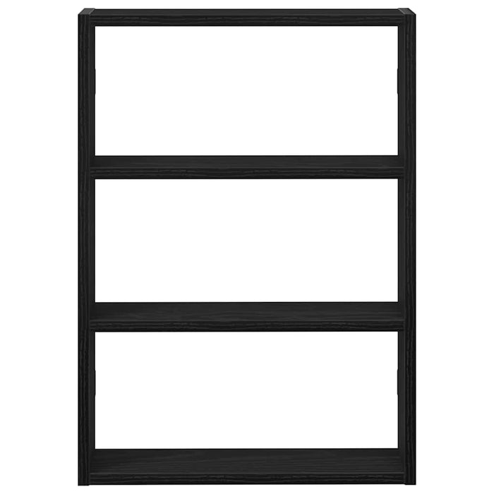 Raft de perete, negru, 43x9x60 cm, lemn prelucrat - WALTI WALTI