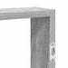 Raft de perete, gri sonoma, 43x9x60 cm, lemn prelucrat - WALTI WALTI
