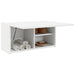 Dulap de perete de baie, alb, 60x25x30 cm, lemn prelucrat - WALTI WALTI