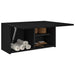 Dulap de perete de baie, negru, 60x25x30 cm, lemn prelucrat - WALTI WALTI
