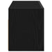 Dulap de perete de baie, negru, 60x25x30 cm, lemn prelucrat - WALTI WALTI