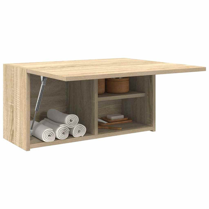 Dulap perete baie, stejar sonoma, 60x25x30 cm, lemn prelucrat - WALTI WALTI