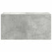 Dulap perete baie, gri beton, 60x25x30 cm, lemn prelucrat - WALTI WALTI
