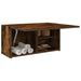 Dulap perete baie, stejar fumuriu, 60x25x30 cm, lemn prelucrat - WALTI WALTI