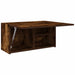 Dulap perete baie, stejar fumuriu, 60x25x30 cm, lemn prelucrat - WALTI WALTI