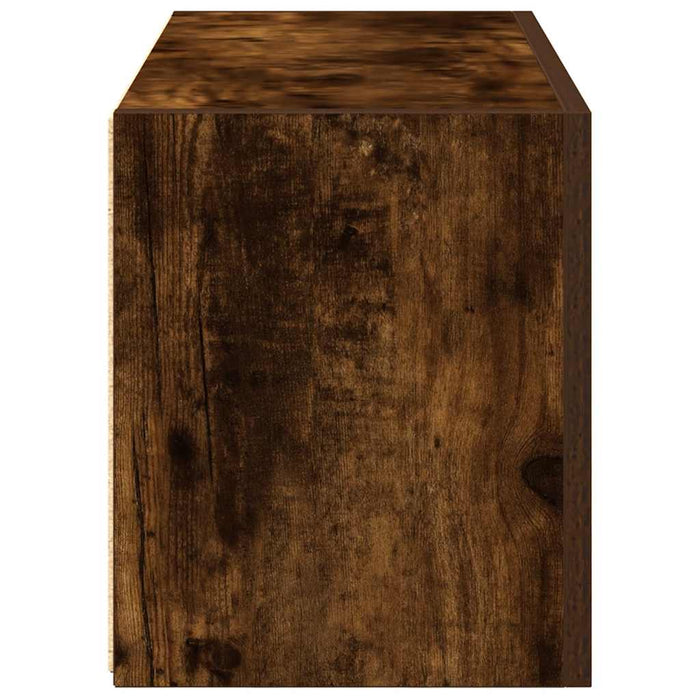 Dulap perete baie, stejar fumuriu, 60x25x30 cm, lemn prelucrat - WALTI WALTI