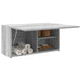 Dulap perete baie, gri sonoma, 60x25x30 cm, lemn prelucrat - WALTI WALTI