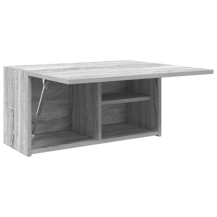 Dulap perete baie, gri sonoma, 60x25x30 cm, lemn prelucrat - WALTI WALTI