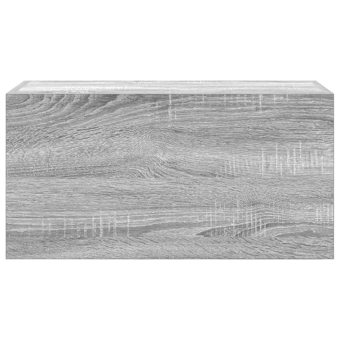 Dulap perete baie, gri sonoma, 60x25x30 cm, lemn prelucrat - WALTI WALTI