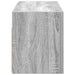 Dulap perete baie, gri sonoma, 60x25x30 cm, lemn prelucrat - WALTI WALTI