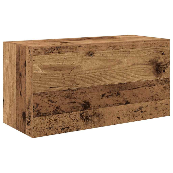 Dulap perete de baie, lemn vechi, 60x25x30 cm, lemn prelucrat - WALTI WALTI