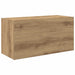 Dulap perete baie stejar artizanal, 60x25x30 cm, lemn prelucrat - WALTI WALTI