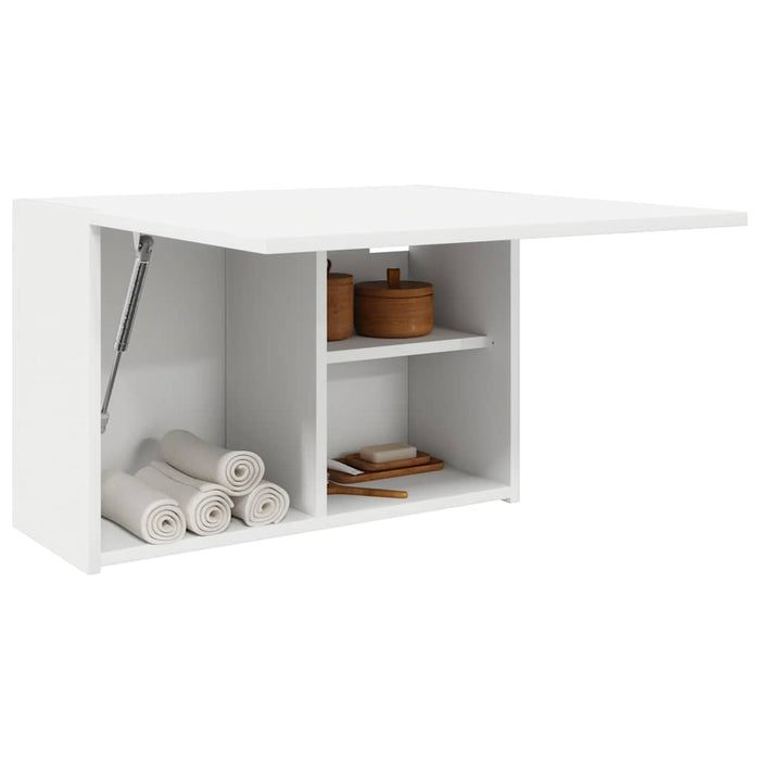 Dulap de perete de baie, alb, 60x25x40 cm, lemn prelucrat - WALTI WALTI