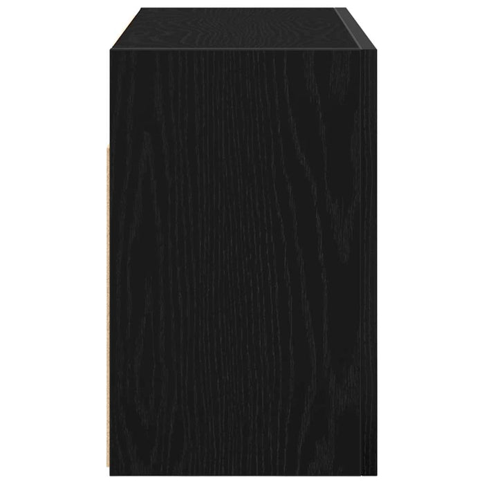 Dulap de perete de baie, negru, 60x25x40 cm, lemn prelucrat - WALTI WALTI