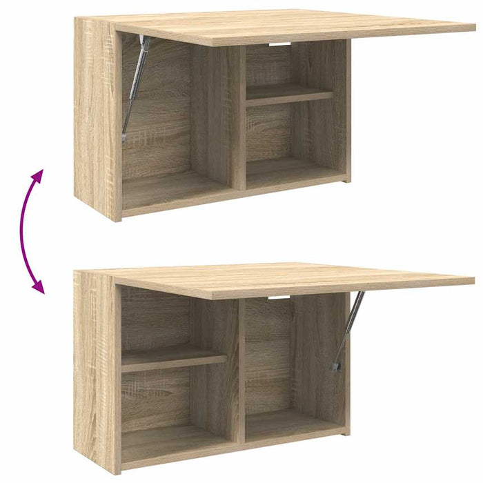 Dulap perete baie, stejar sonoma, 60x25x40 cm, lemn prelucrat - WALTI WALTI