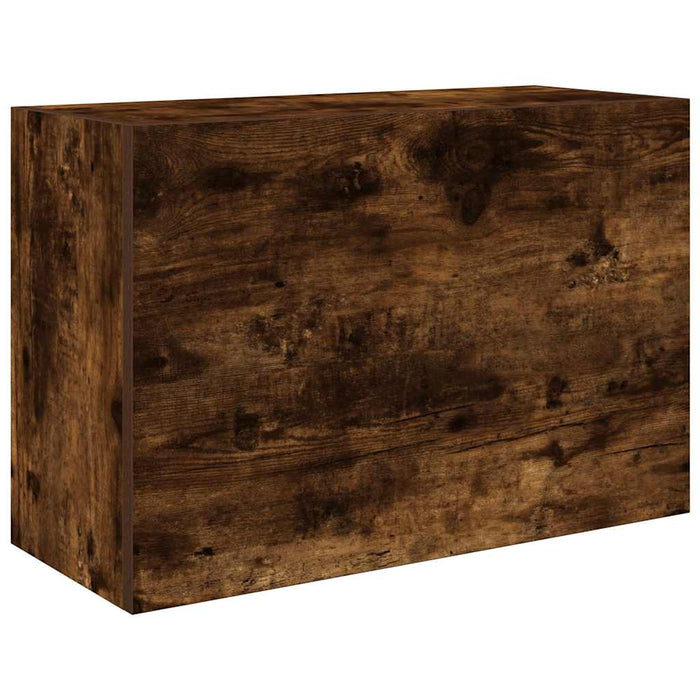 Dulap perete baie, stejar fumuriu, 60x25x40 cm, lemn prelucrat - WALTI WALTI