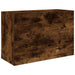 Dulap perete baie, stejar fumuriu, 60x25x40 cm, lemn prelucrat - WALTI WALTI