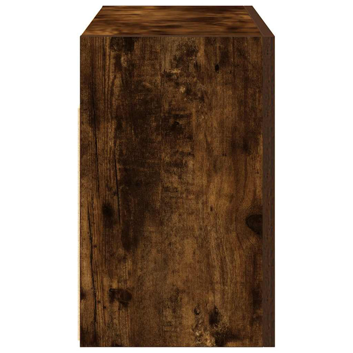 Dulap perete baie, stejar fumuriu, 60x25x40 cm, lemn prelucrat - WALTI WALTI