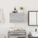 Dulap perete baie, gri sonoma, 60x25x40 cm, lemn prelucrat - WALTI WALTI