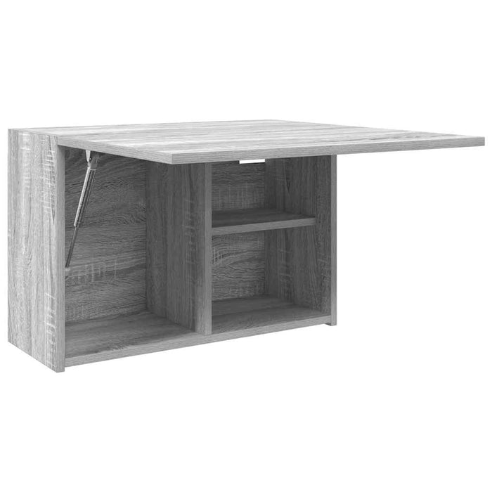 Dulap perete baie, gri sonoma, 60x25x40 cm, lemn prelucrat - WALTI WALTI