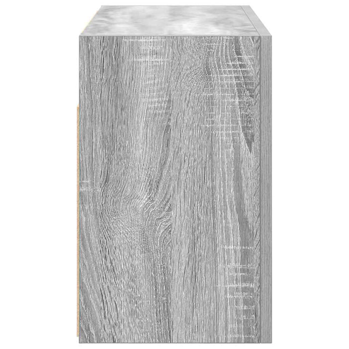 Dulap perete baie, gri sonoma, 60x25x40 cm, lemn prelucrat - WALTI WALTI