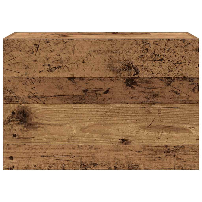 Dulap perete de baie, lemn vechi, 60x25x40 cm, lemn prelucrat - WALTI WALTI