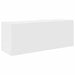 Dulap de perete de baie, alb, 80x25x30 cm, lemn prelucrat - WALTI WALTI