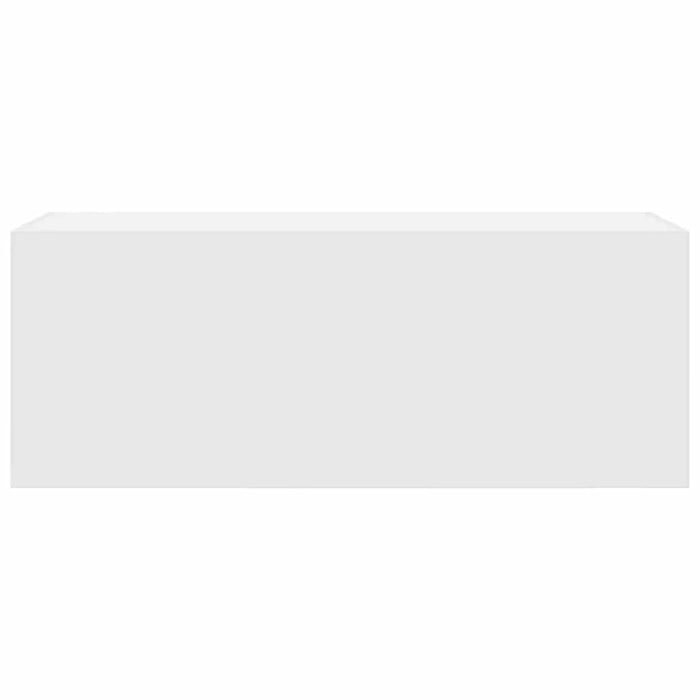 Dulap de perete de baie, alb, 80x25x30 cm, lemn prelucrat - WALTI WALTI