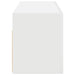 Dulap de perete de baie, alb, 80x25x30 cm, lemn prelucrat - WALTI WALTI