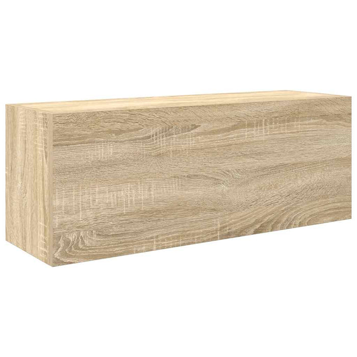 Dulap perete baie, stejar sonoma, 80x25x30 cm, lemn prelucrat - WALTI WALTI