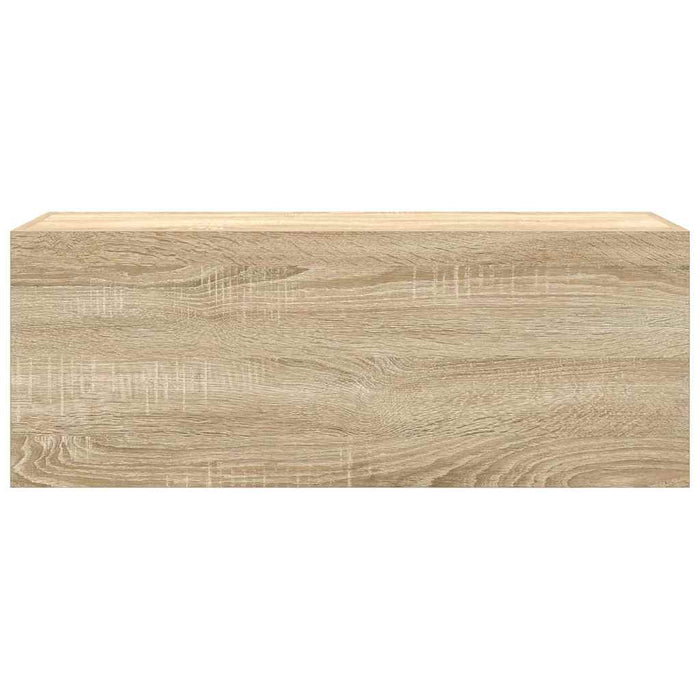 Dulap perete baie, stejar sonoma, 80x25x30 cm, lemn prelucrat - WALTI WALTI