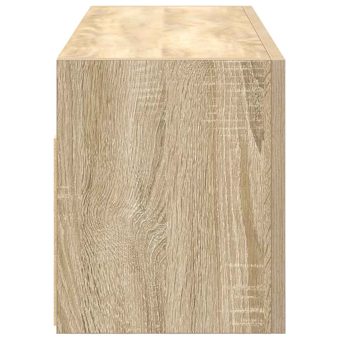 Dulap perete baie, stejar sonoma, 80x25x30 cm, lemn prelucrat - WALTI WALTI