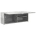 Dulap perete baie, gri beton, 80x25x30 cm, lemn prelucrat - WALTI WALTI