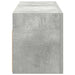 Dulap perete baie, gri beton, 80x25x30 cm, lemn prelucrat - WALTI WALTI