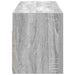 Dulap perete baie, gri sonoma, 80x25x30cm, lemn prelucrat - WALTI WALTI