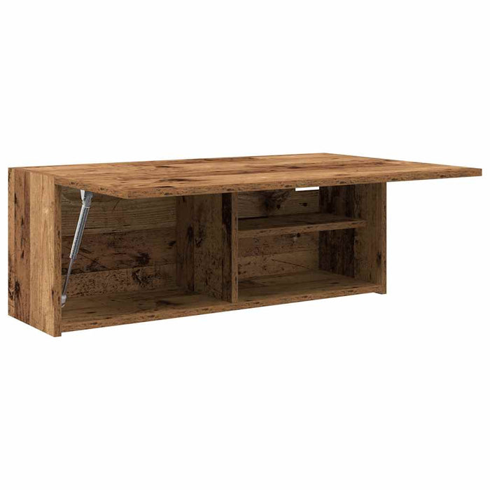 Dulap perete de baie, lemn vechi, 80x25x30 cm, lemn prelucrat - WALTI WALTI
