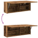 Dulap perete de baie, lemn vechi, 80x25x30 cm, lemn prelucrat - WALTI WALTI
