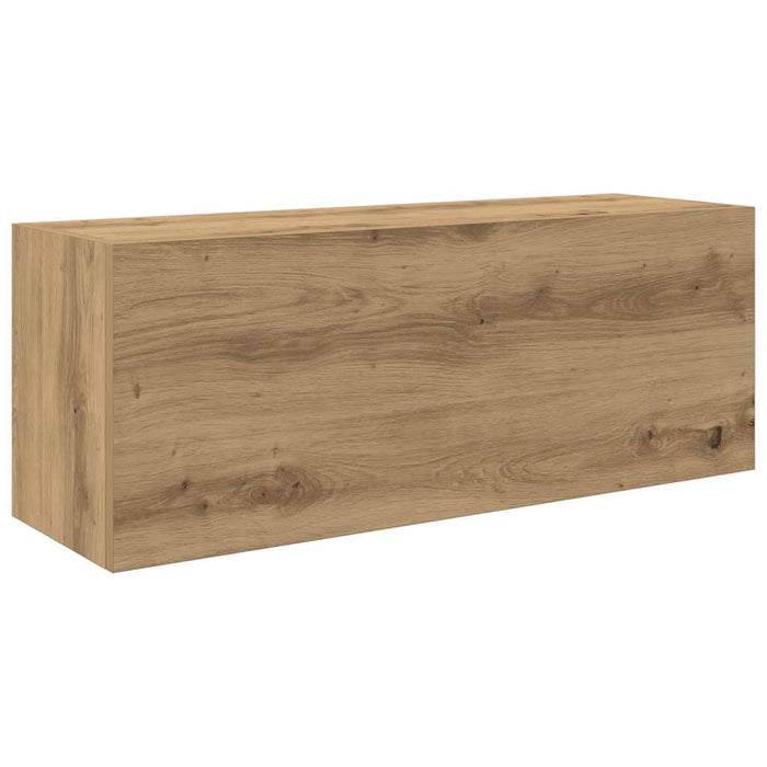 Dulap perete baie stejar artizanal, 80x25x30 cm, lemn prelucrat - WALTI WALTI