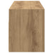Dulap perete baie stejar artizanal, 80x25x30 cm, lemn prelucrat - WALTI WALTI