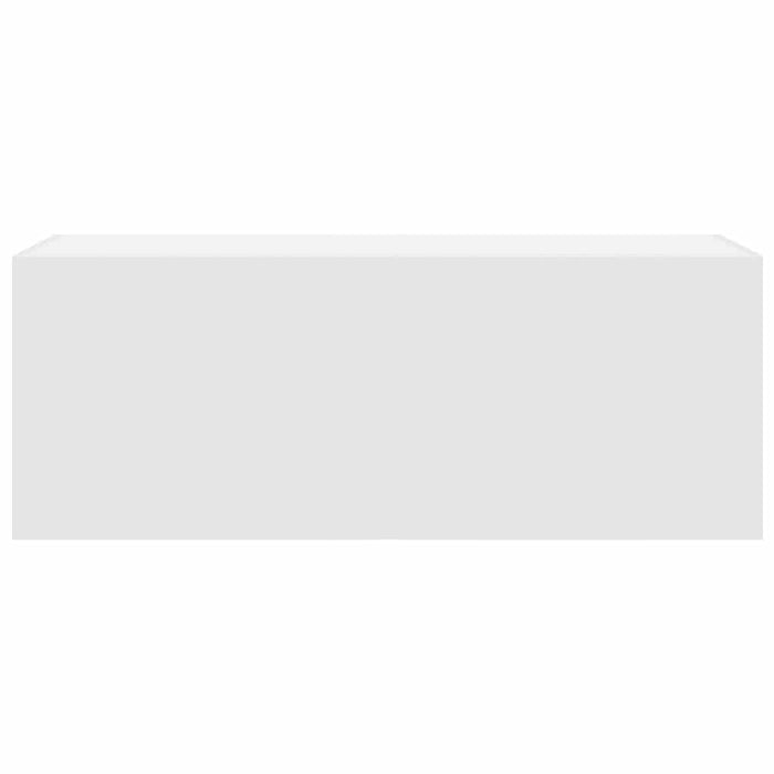 Dulap de perete de baie, alb, 80x25x40 cm, lemn prelucrat - WALTI WALTI