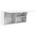 Dulap de perete de baie, alb, 80x25x40 cm, lemn prelucrat - WALTI WALTI