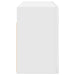 Dulap de perete de baie, alb, 80x25x40 cm, lemn prelucrat - WALTI WALTI