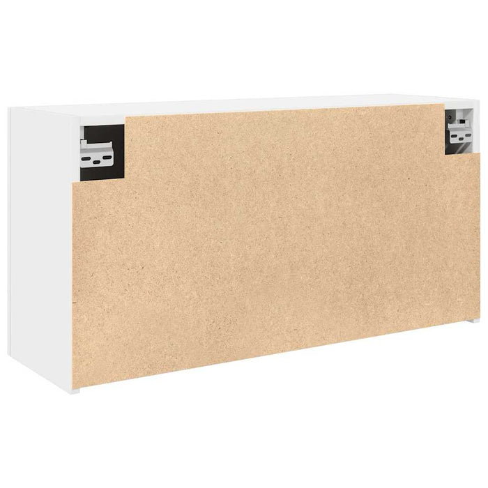 Dulap de perete de baie, alb, 80x25x40 cm, lemn prelucrat - WALTI WALTI