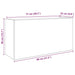 Dulap de perete de baie, alb, 80x25x40 cm, lemn prelucrat - WALTI WALTI