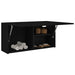 Dulap de perete de baie, negru, 80x25x40 cm, lemn prelucrat - WALTI WALTI