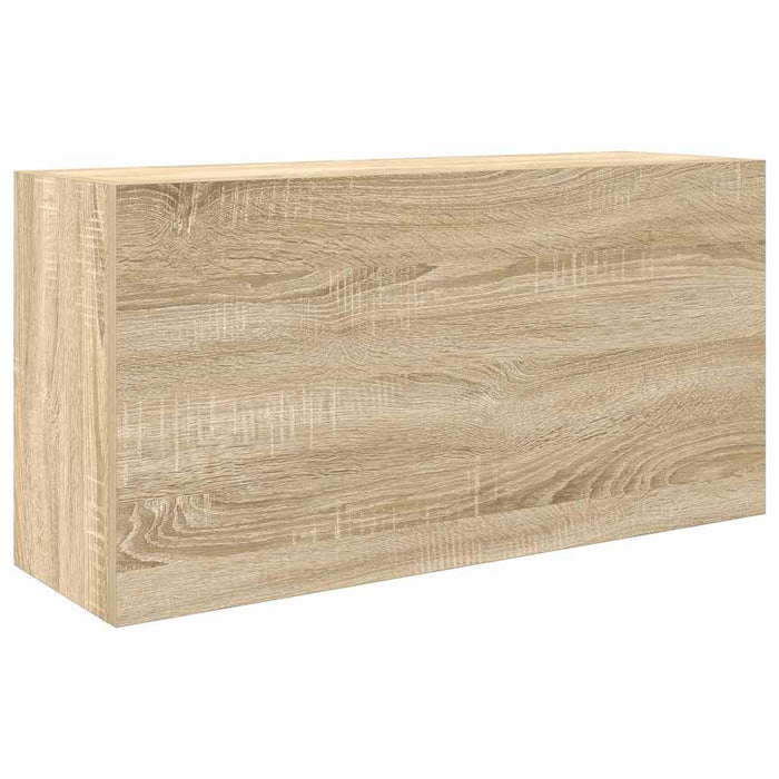 Dulap perete baie, stejar sonoma, 80x25x40 cm, lemn prelucrat - WALTI WALTI